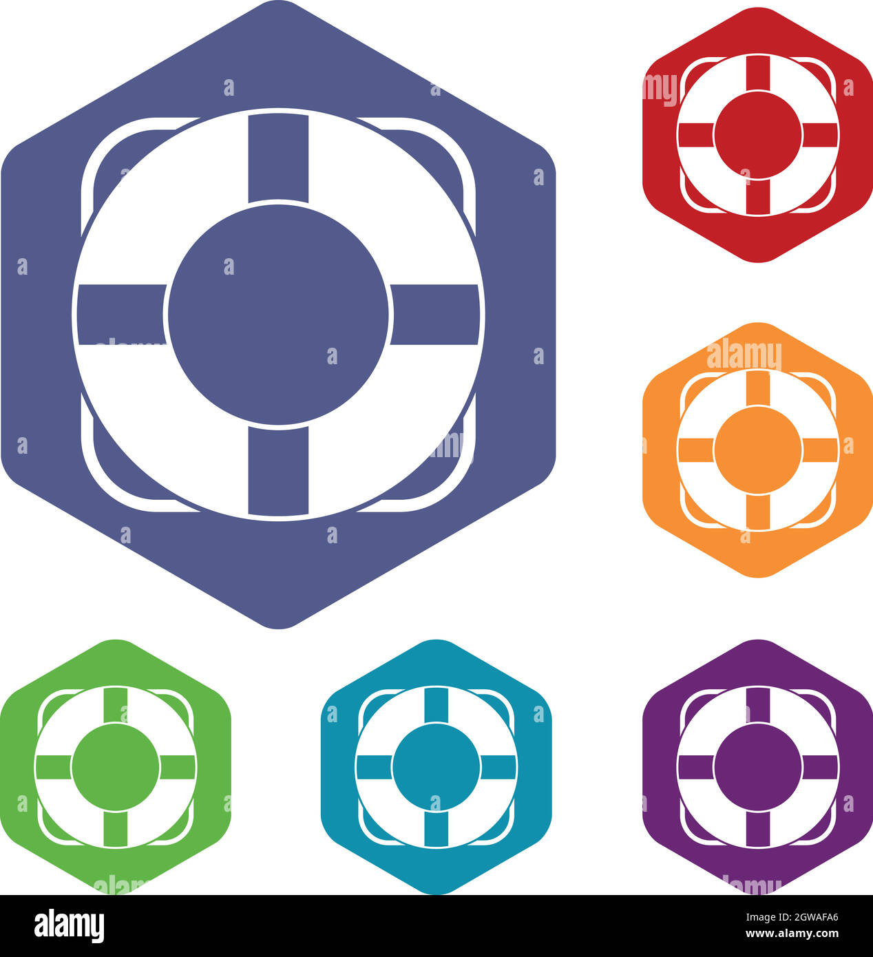 Lifeline icons set Stock Vector Image & Art - Alamy