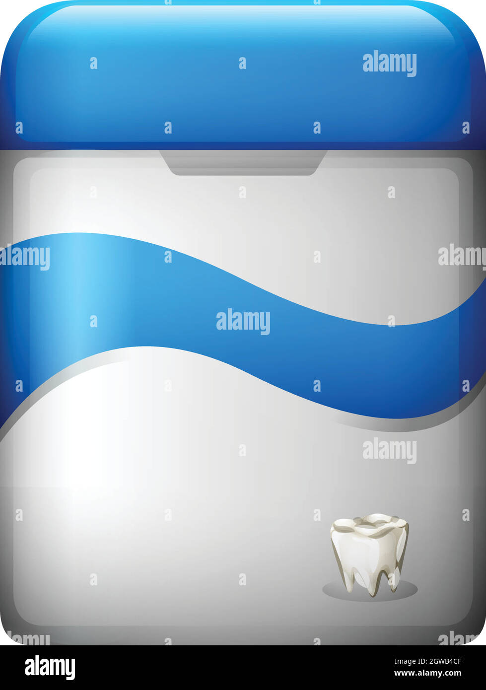 A dental floss Stock Vector Image & Art - Alamy