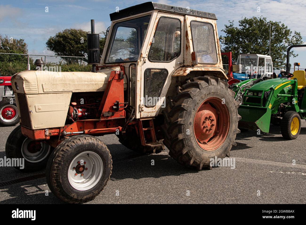 David Brown 996 Tractor Stock Photo