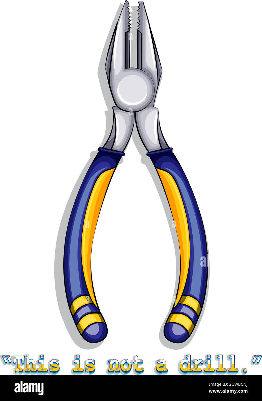 Plier Stock Vector
