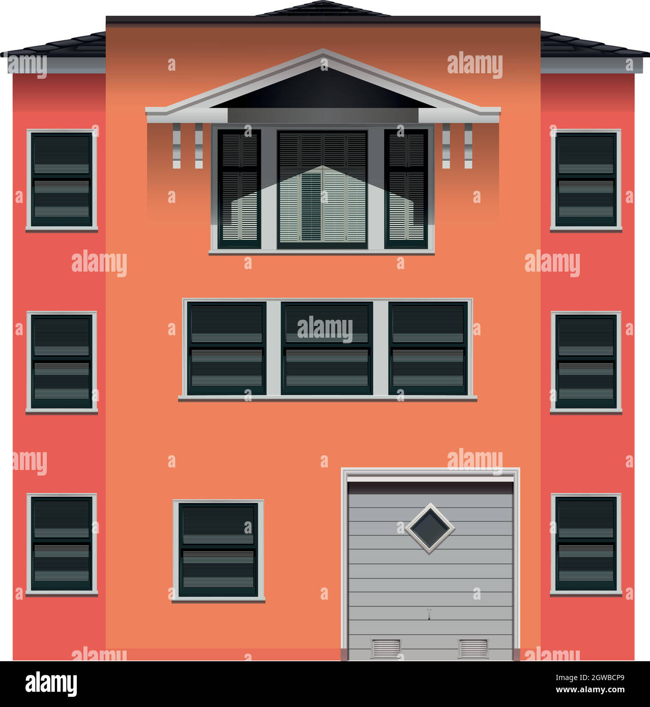 A big commercial property Stock Vector Image & Art Alamy