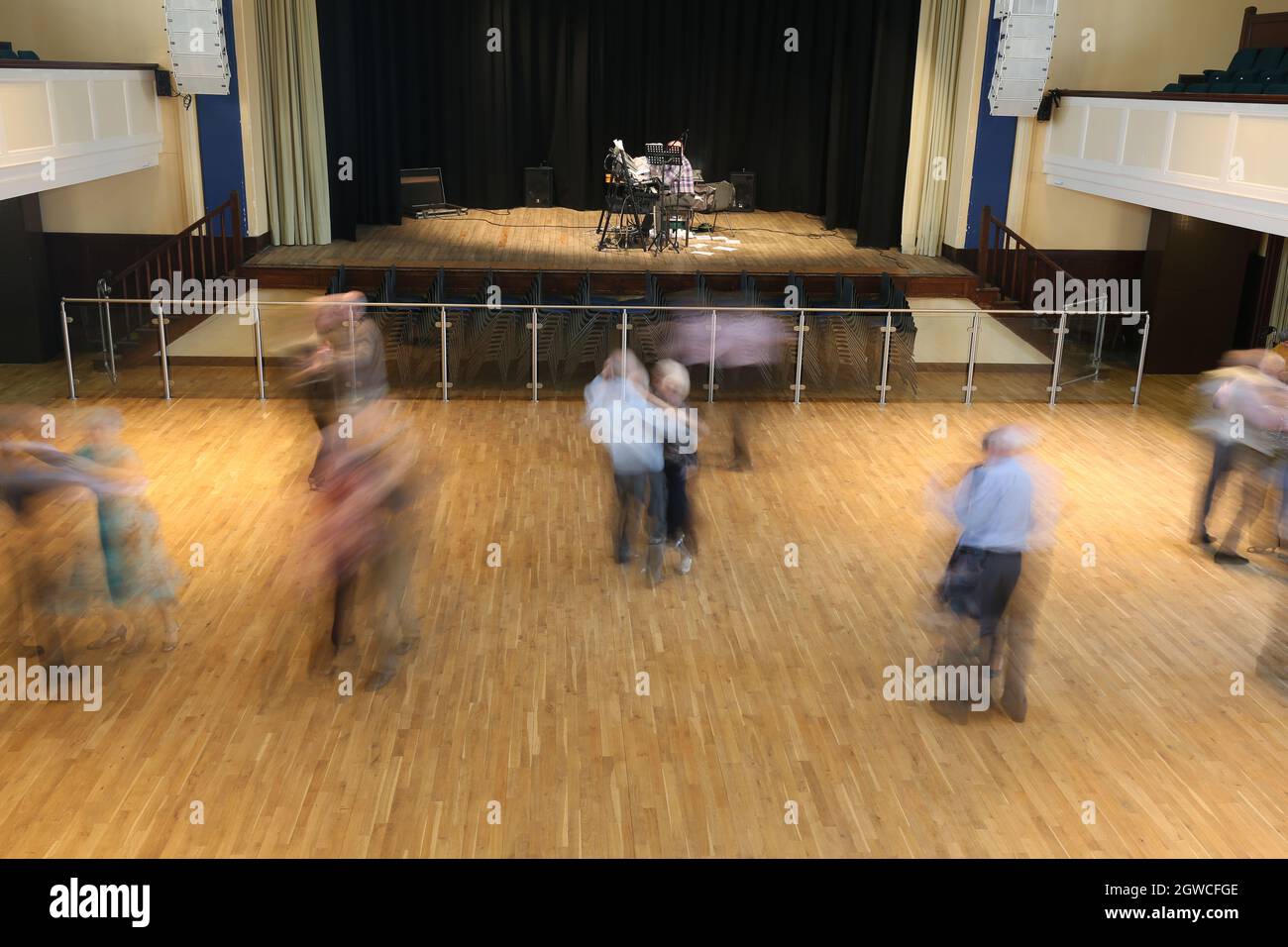 Troon Scotland, 09 September2019 Tea Dance Walker Hall Troon Credit Alister Firth Stock Photo