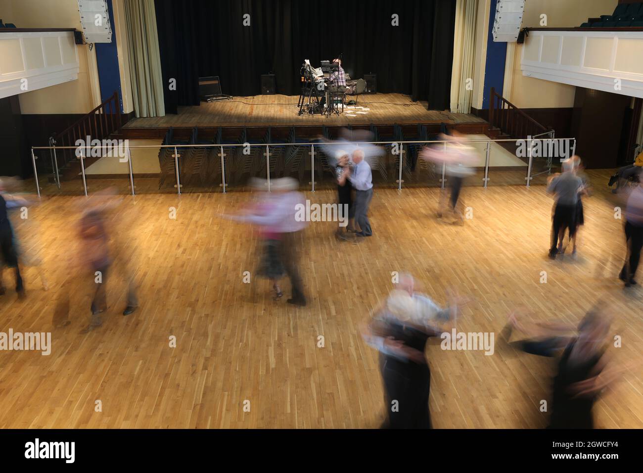 Troon Scotland, 09 September2019 Tea Dance Walker Hall Troon Credit Alister Firth Stock Photo