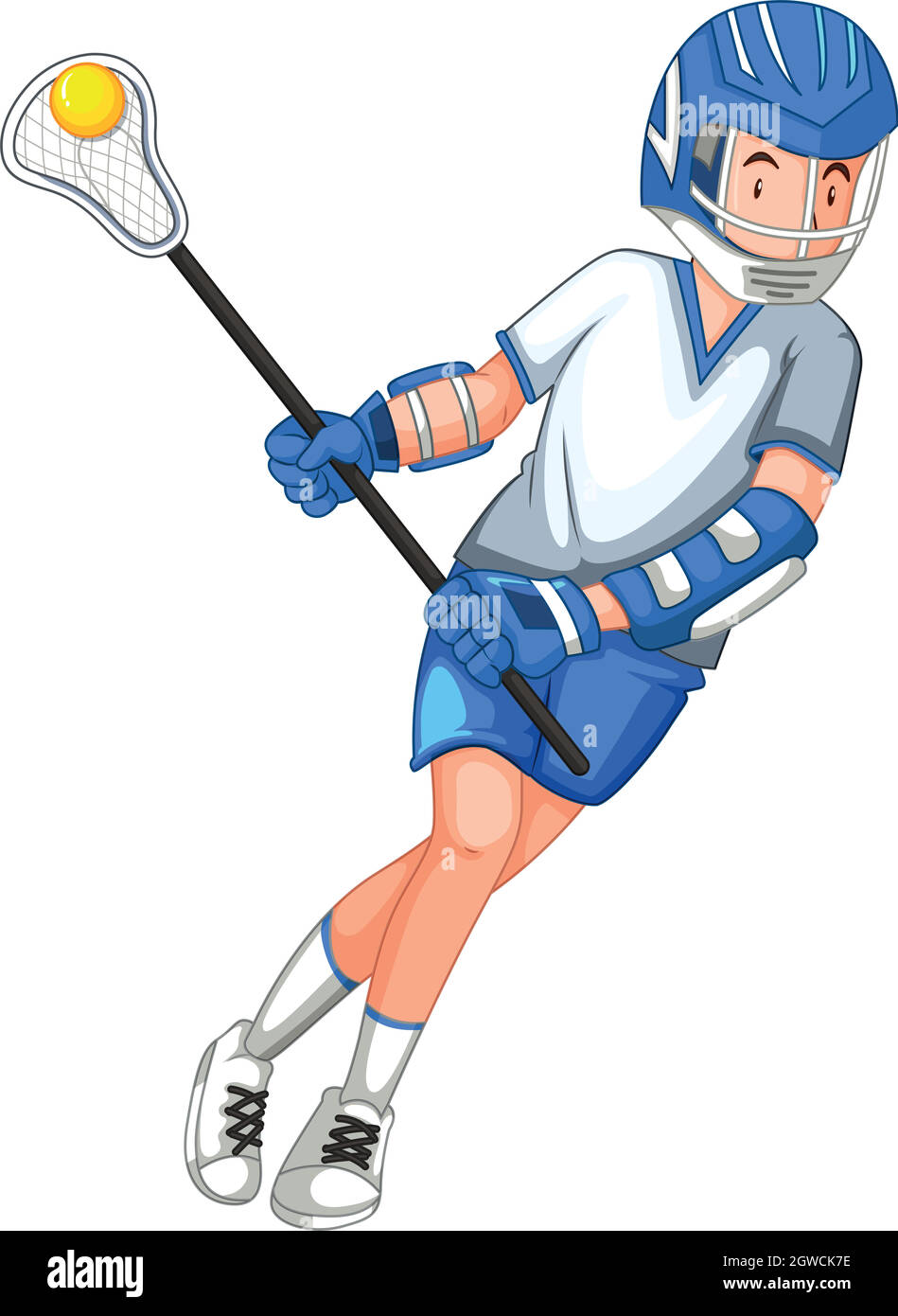 Sports athlete isolated on white Stock Vector Image & Art - Alamy