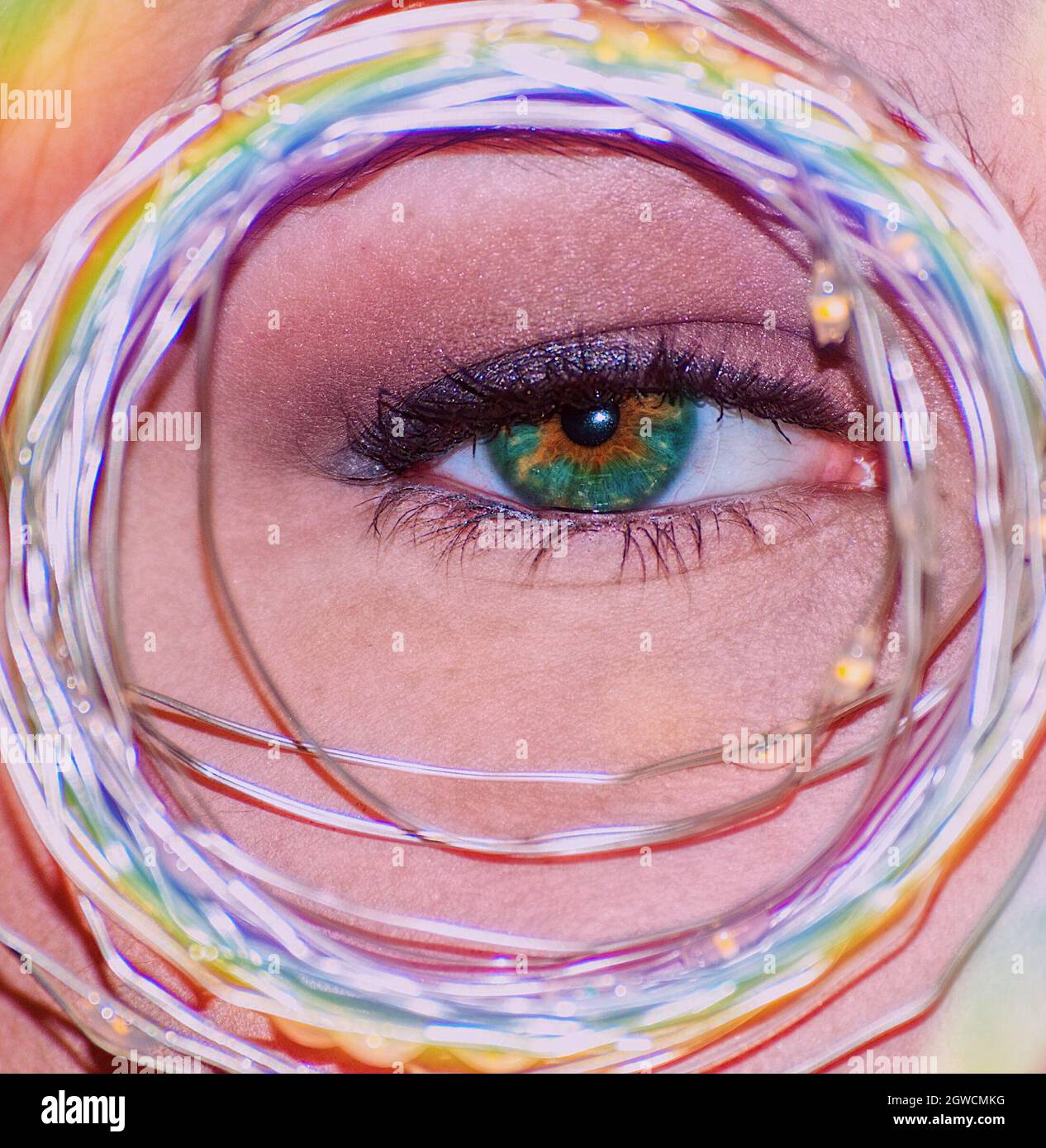 Extreme Closeup Of Human Eye High Resolution Stock Photography and ...