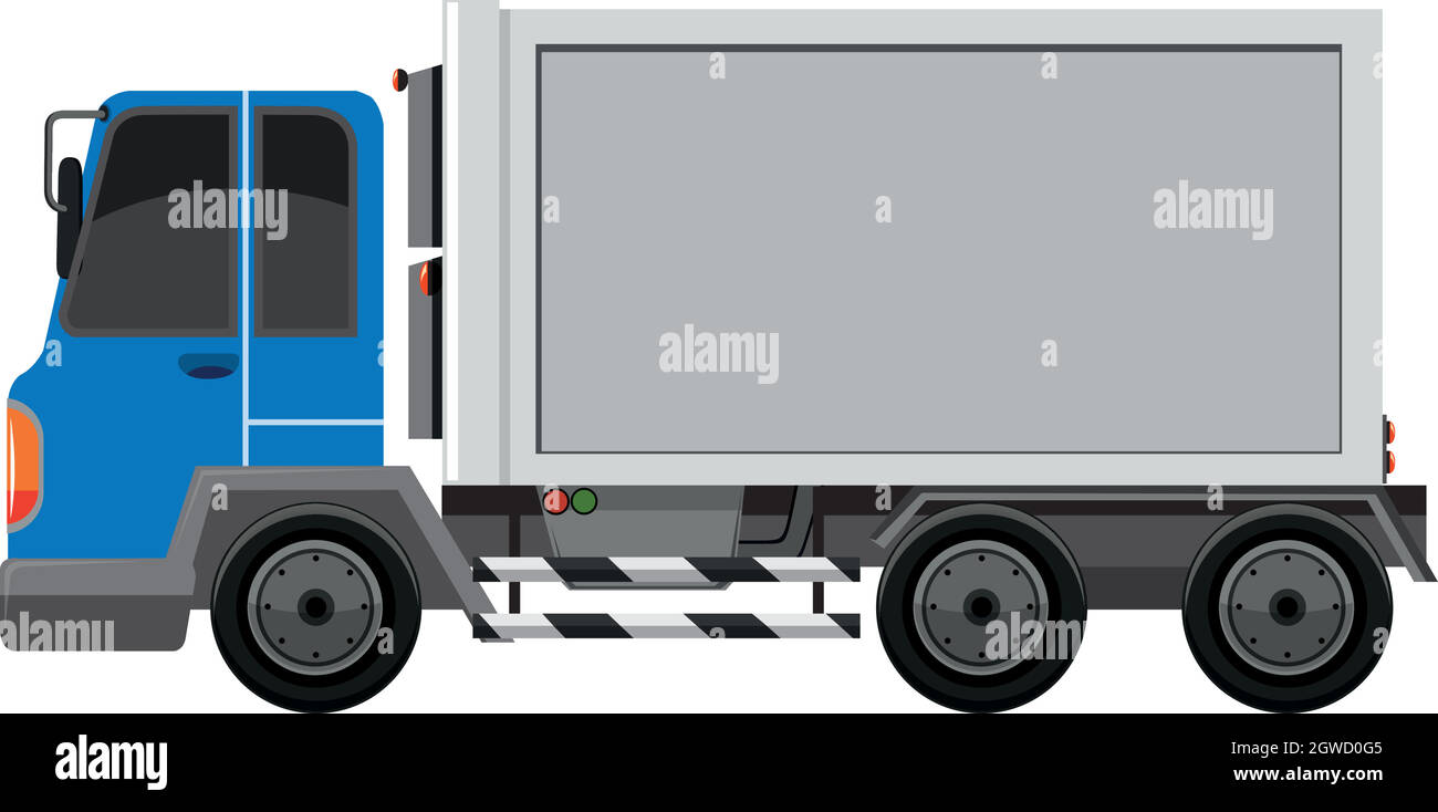 Isolated truck on white background Stock Vector Image & Art - Alamy