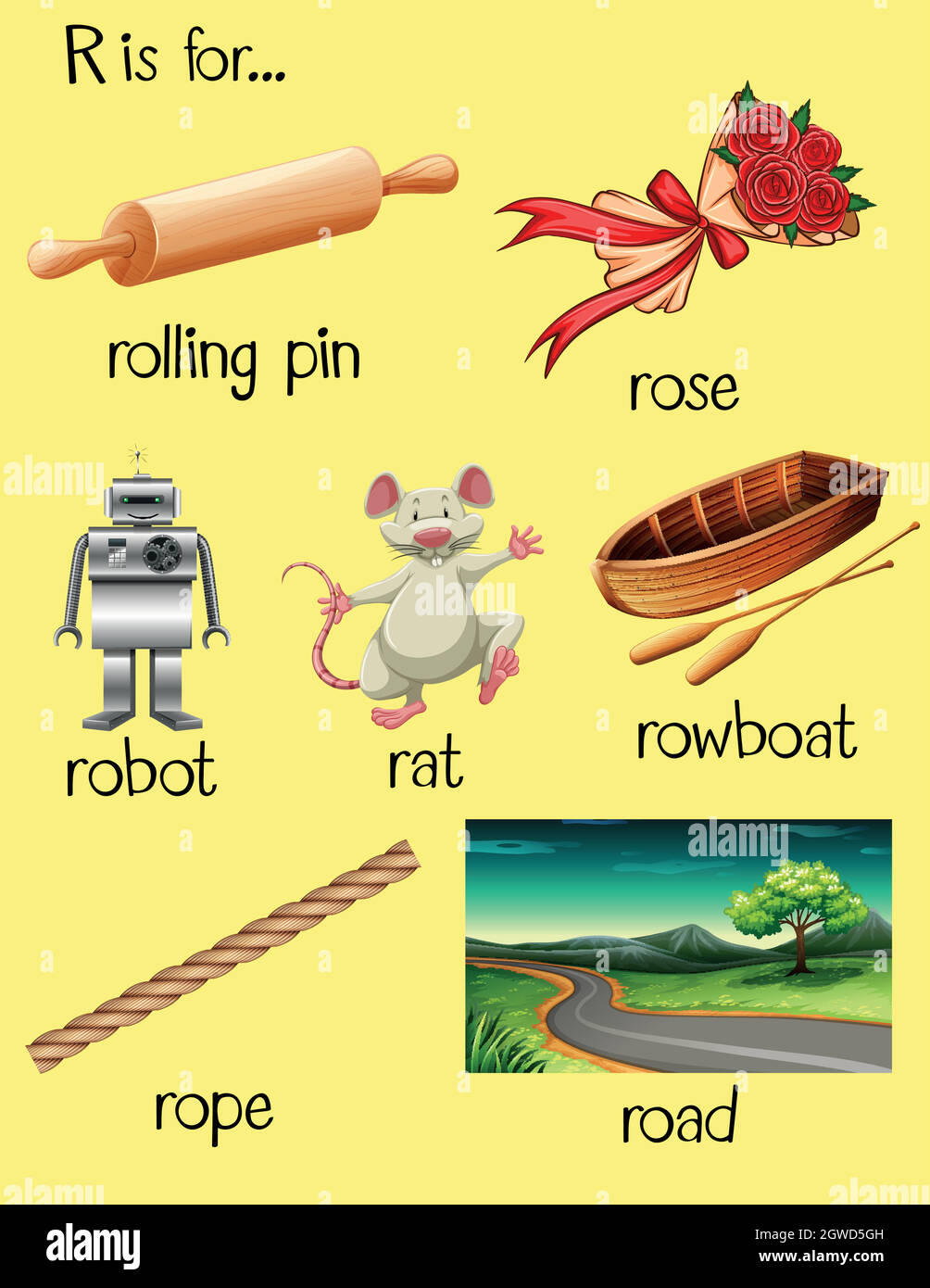 Spelling school poster drawing hires stock photography and images Alamy