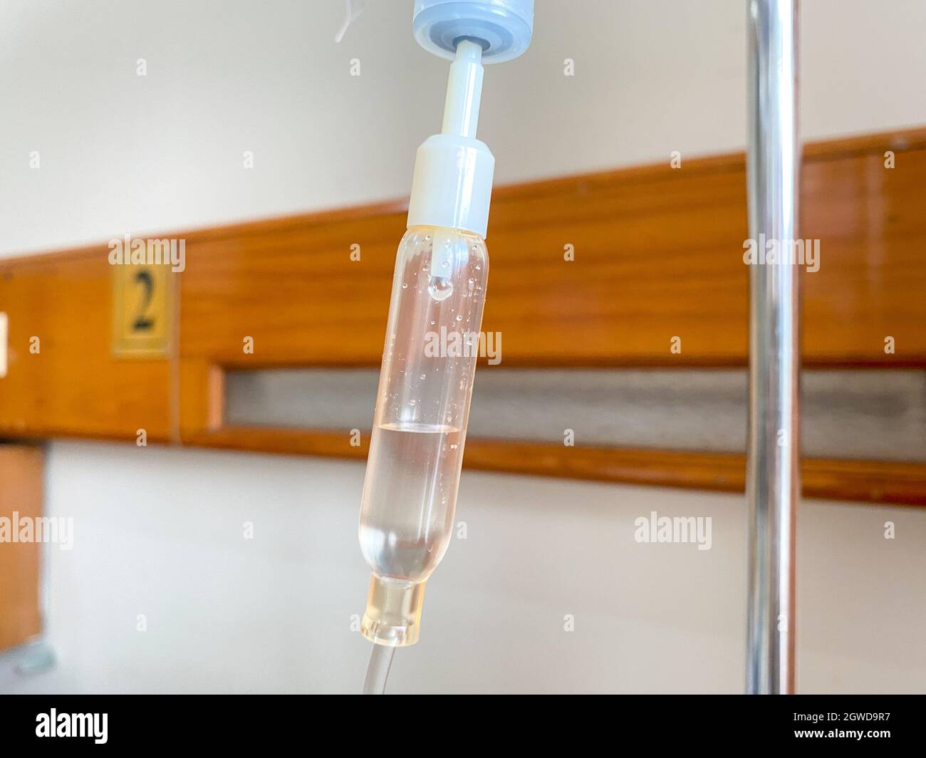 Infusion Drip Liquid For Patients In Hospital Stock Photo Alamy
