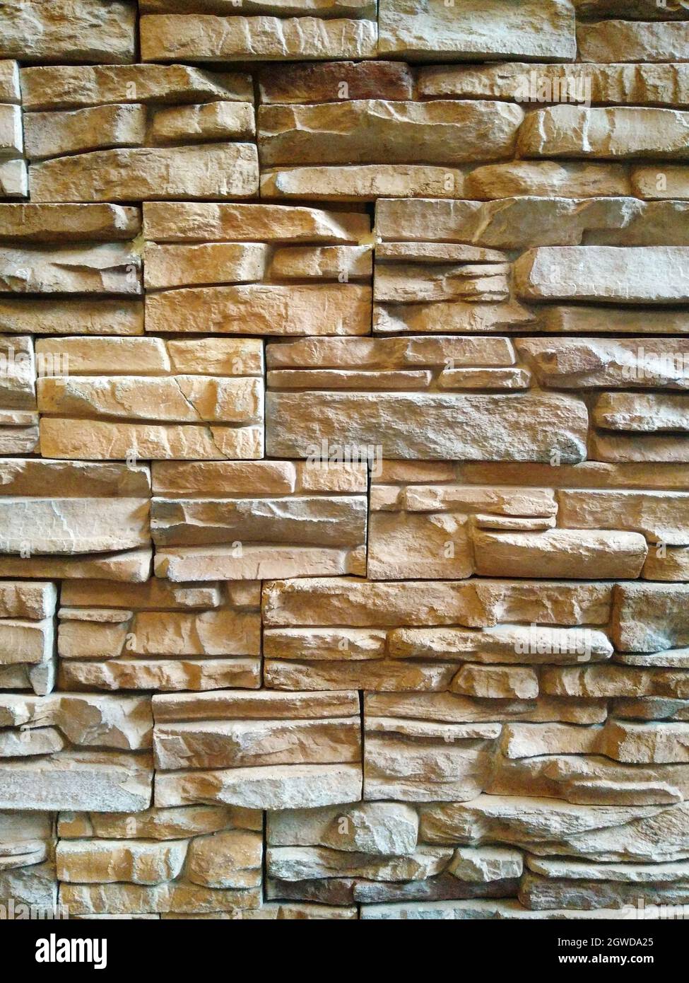 Aesthetically Pleasing Brickwork. Stock Photo