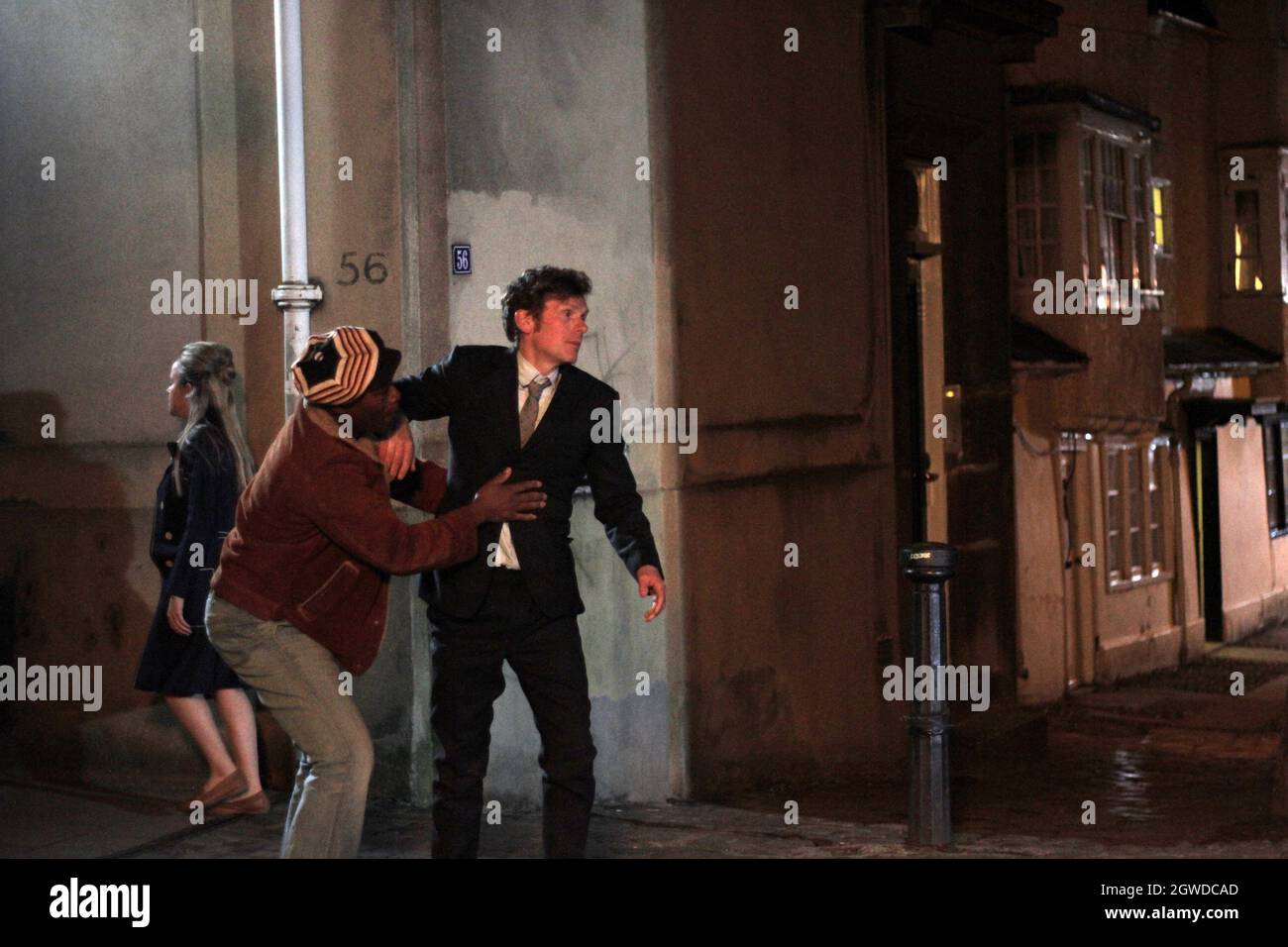 Endeavour TV Series 8 Filming in Oxford sun 14/3/21 Oxford Shaun Evans