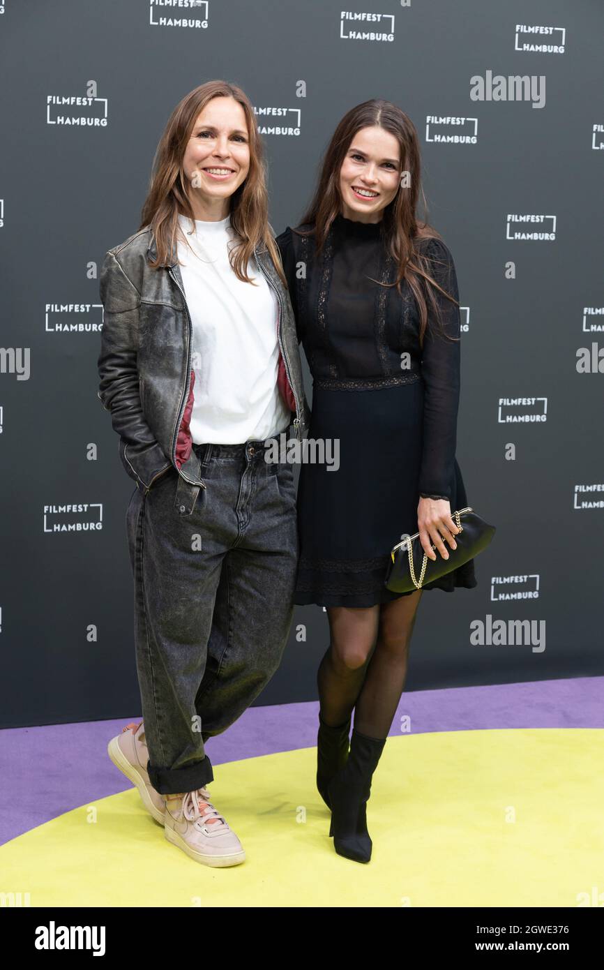 The Actor Anneke Kim Sarnau And Zoe Moore At The Film Festival Hamburg