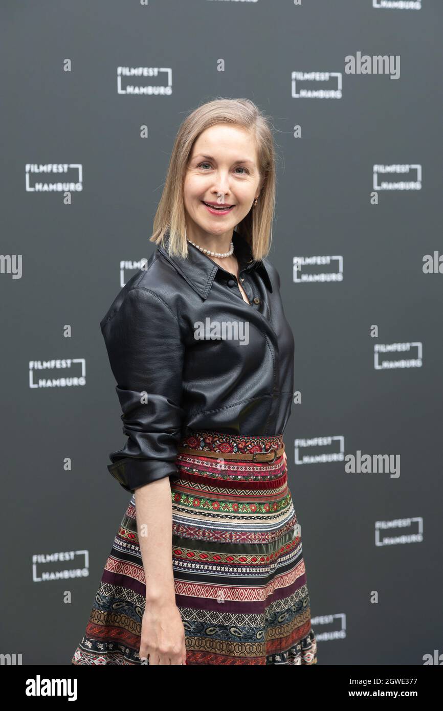 Geh Actress Valery Tscheplanowa At The Film Festival Hamburg Stock
