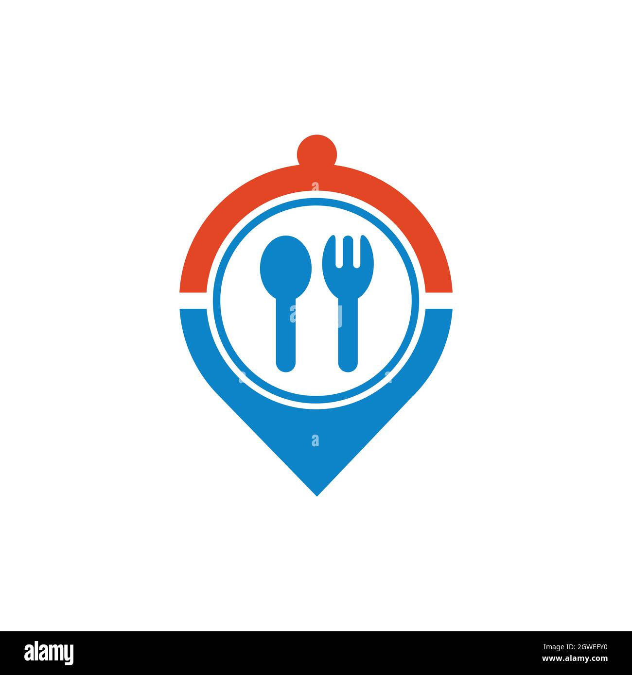 pin restaurant location logo icon flat vector concept graphic design Stock  Vector Image & Art - Alamy