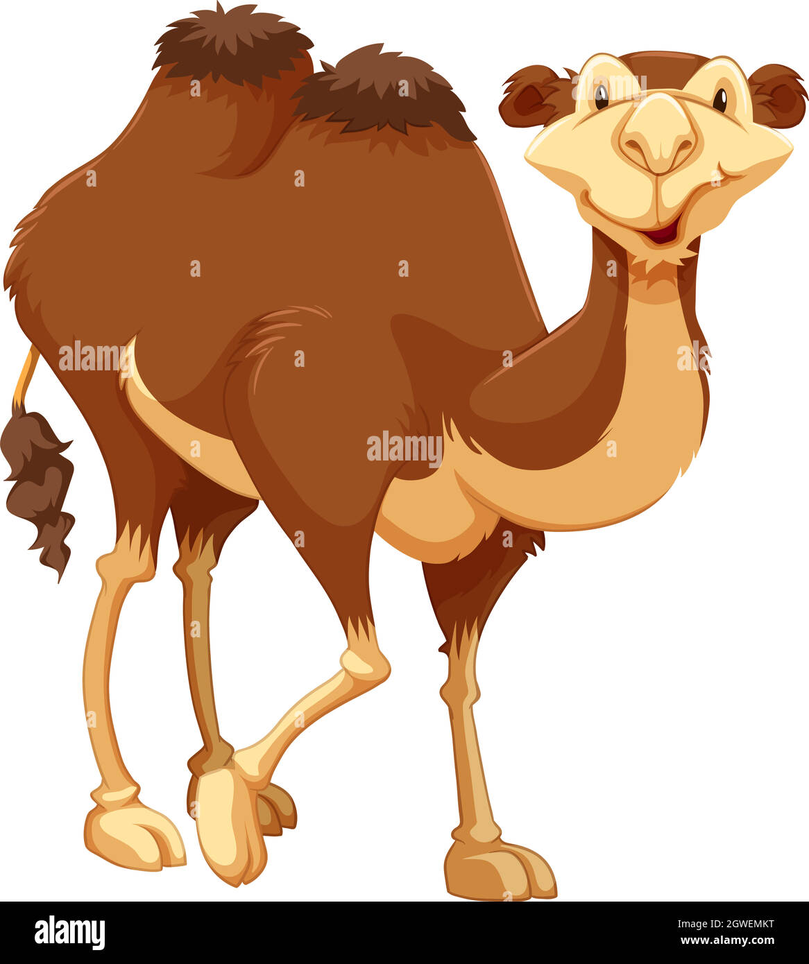 Good Camel Vector Camel looking Stock Vector Images - Alamy