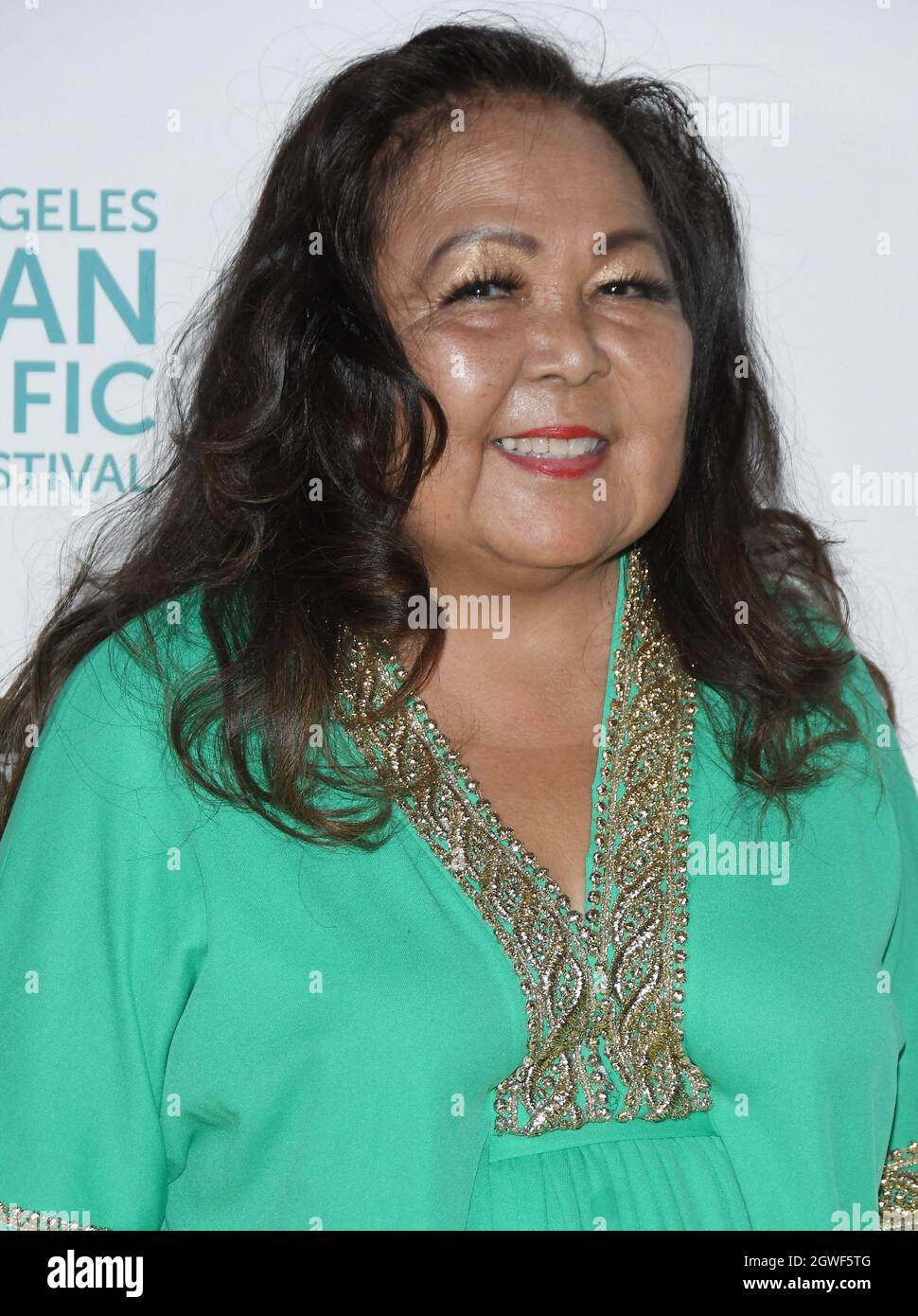 Aida Basco arrives at the 2021 Los Angeles Asian Pacific Film Festival ...