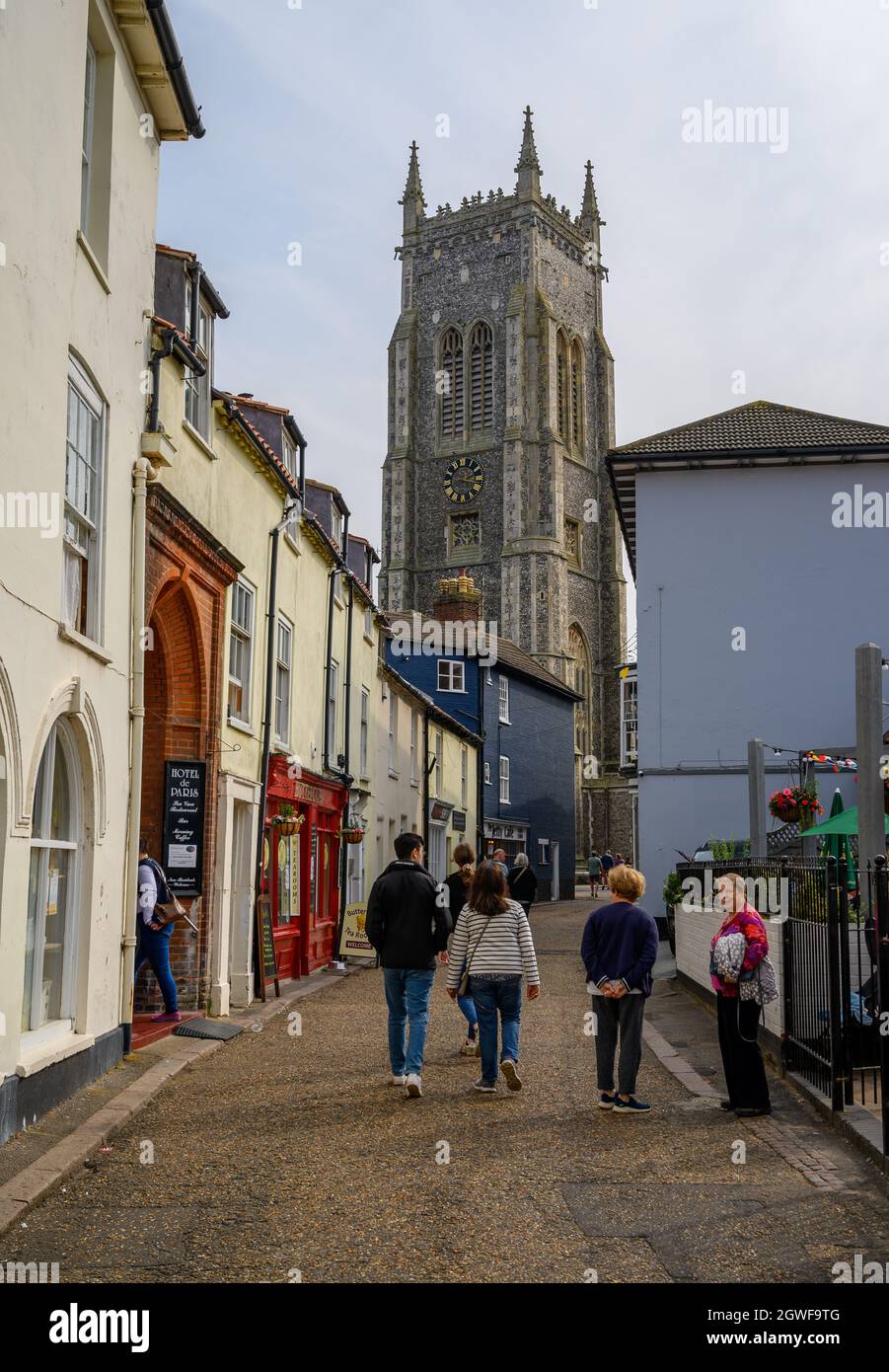 Norfolk Clock High Street High Resolution Stock Photography and Images ...