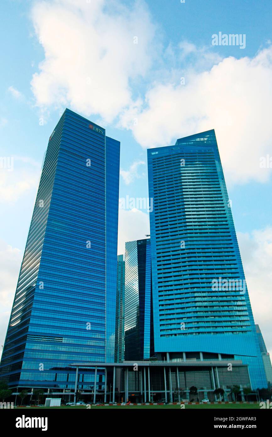 Dbs Bank Singapore S Leading Bank Stock Photo Alamy