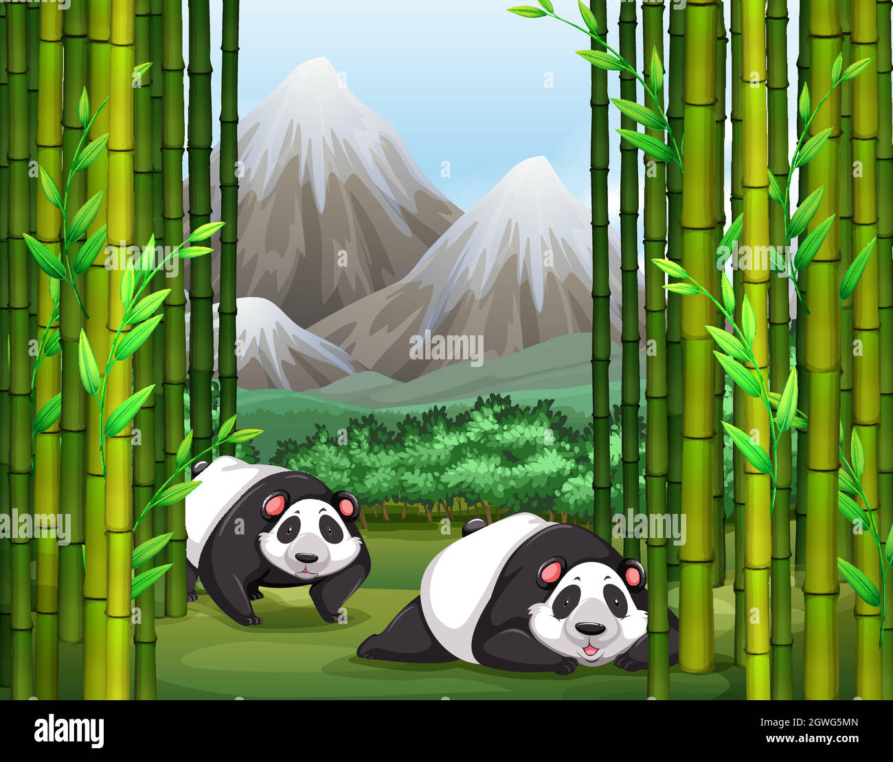 Panda wallpaper hi-res stock photography and images - Alamy