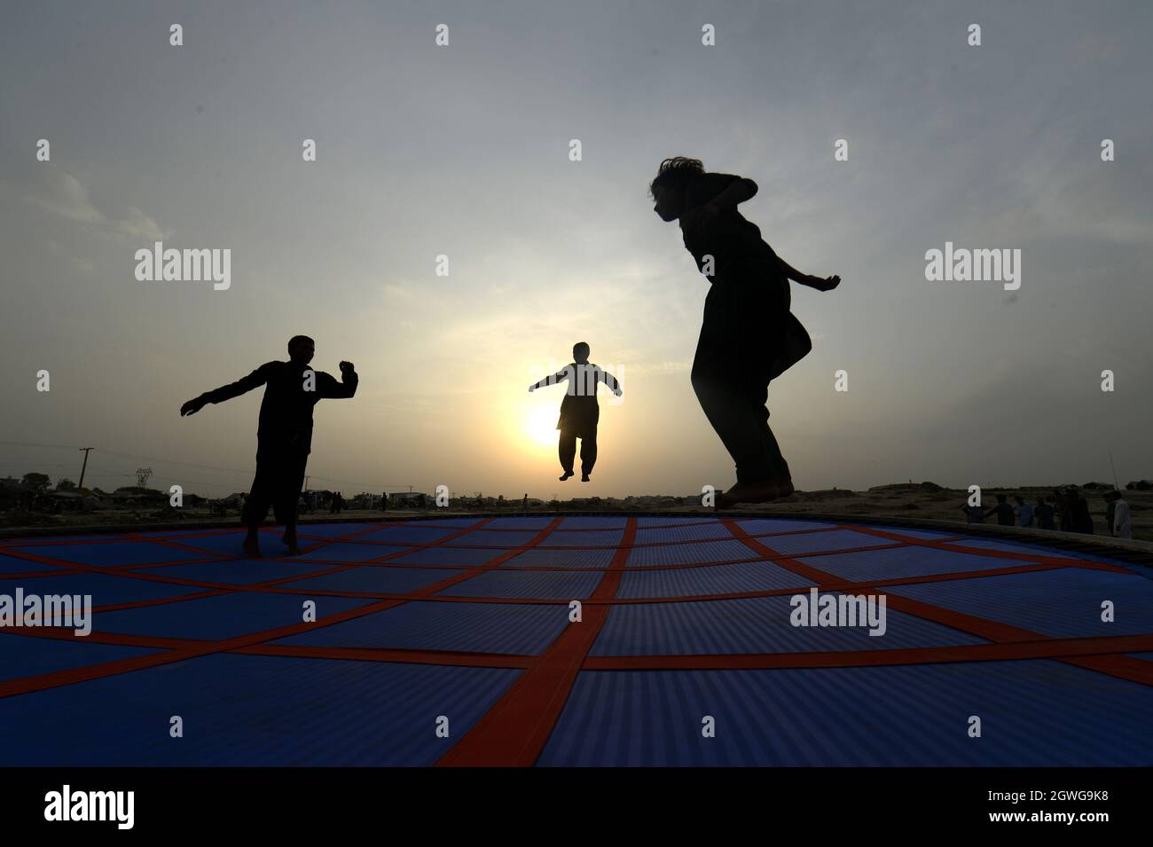 Rawalpindi. 3rd Oct, 2021. Photo taken on Oct. 3, 2021 shows the