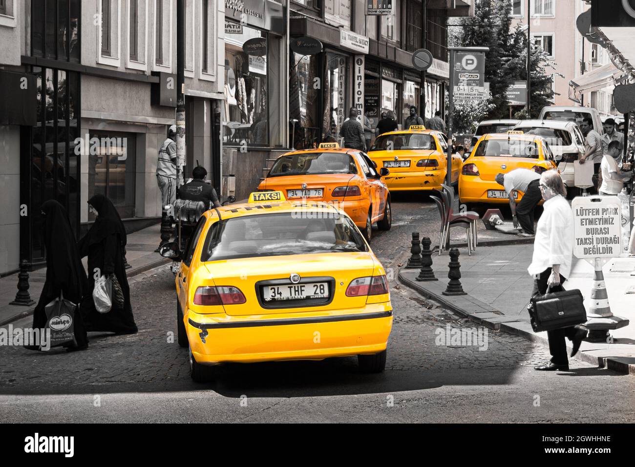 Turkish Taxis High Resolution Stock Photography And Images Alamy