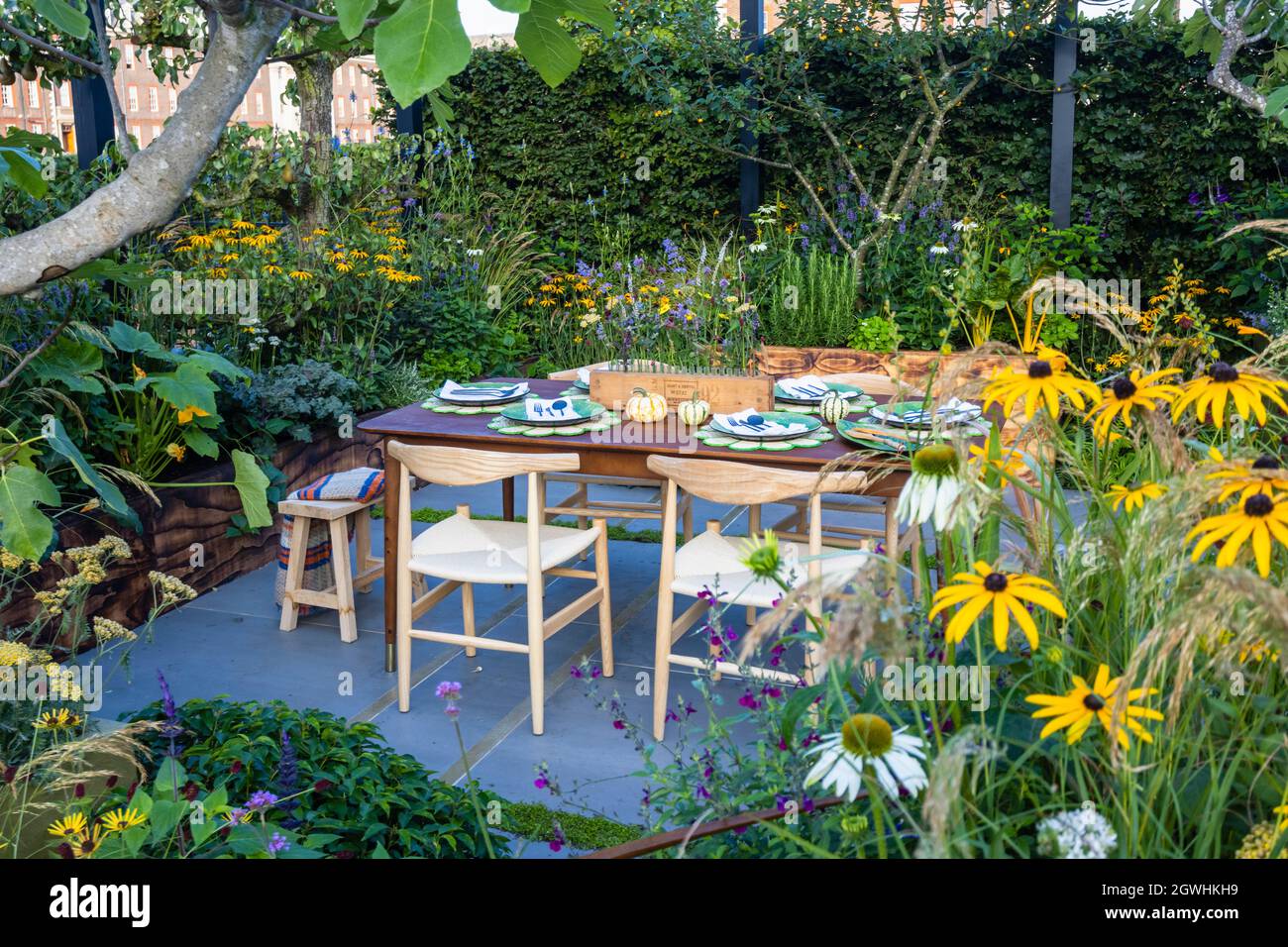 Silver Medal The Parsley Box Garden Sanctuary Garden at RHS Chelsea