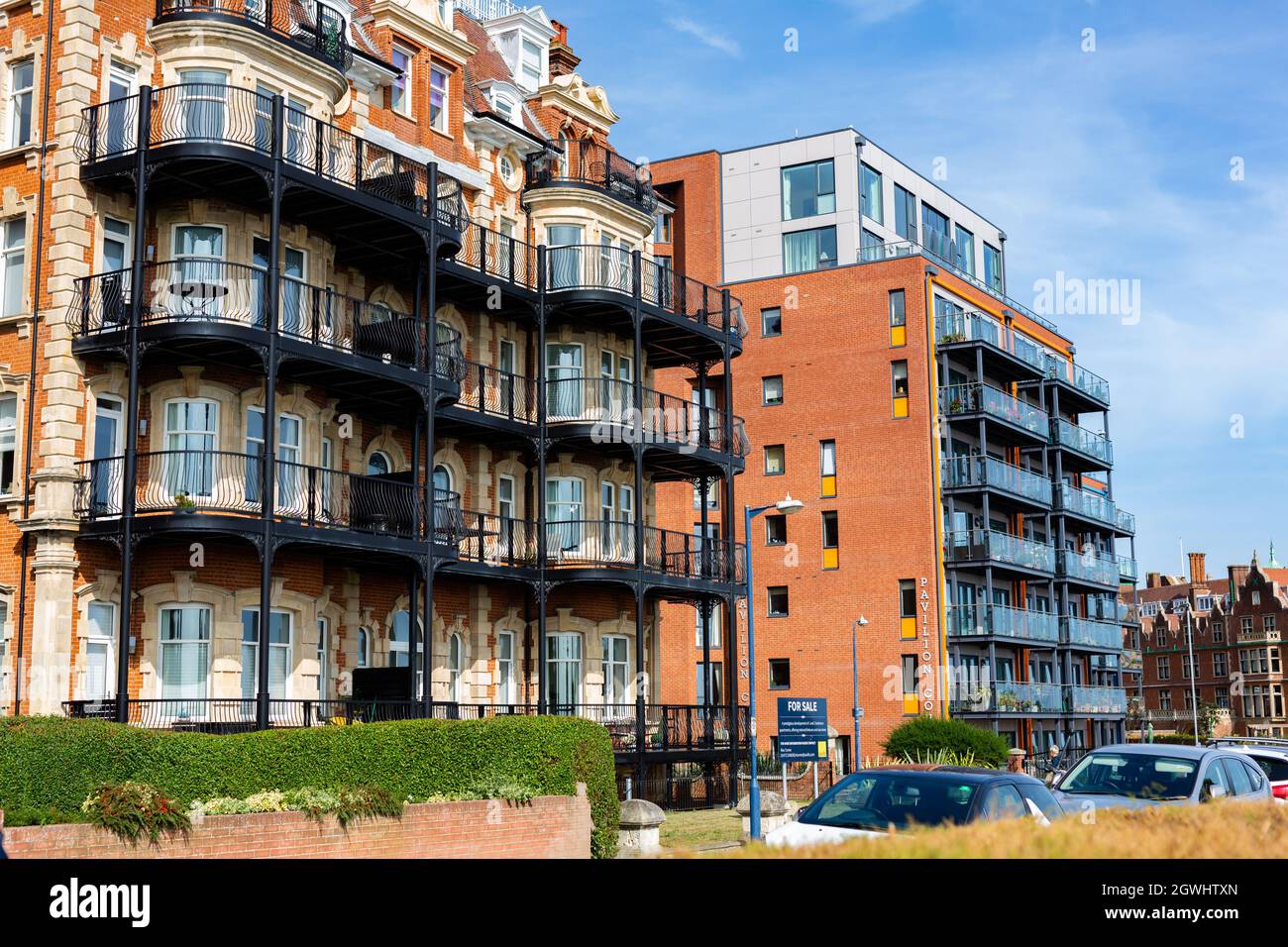 Felixstowe Suffolk UK September 17 2021 The old Cliff Hotel on