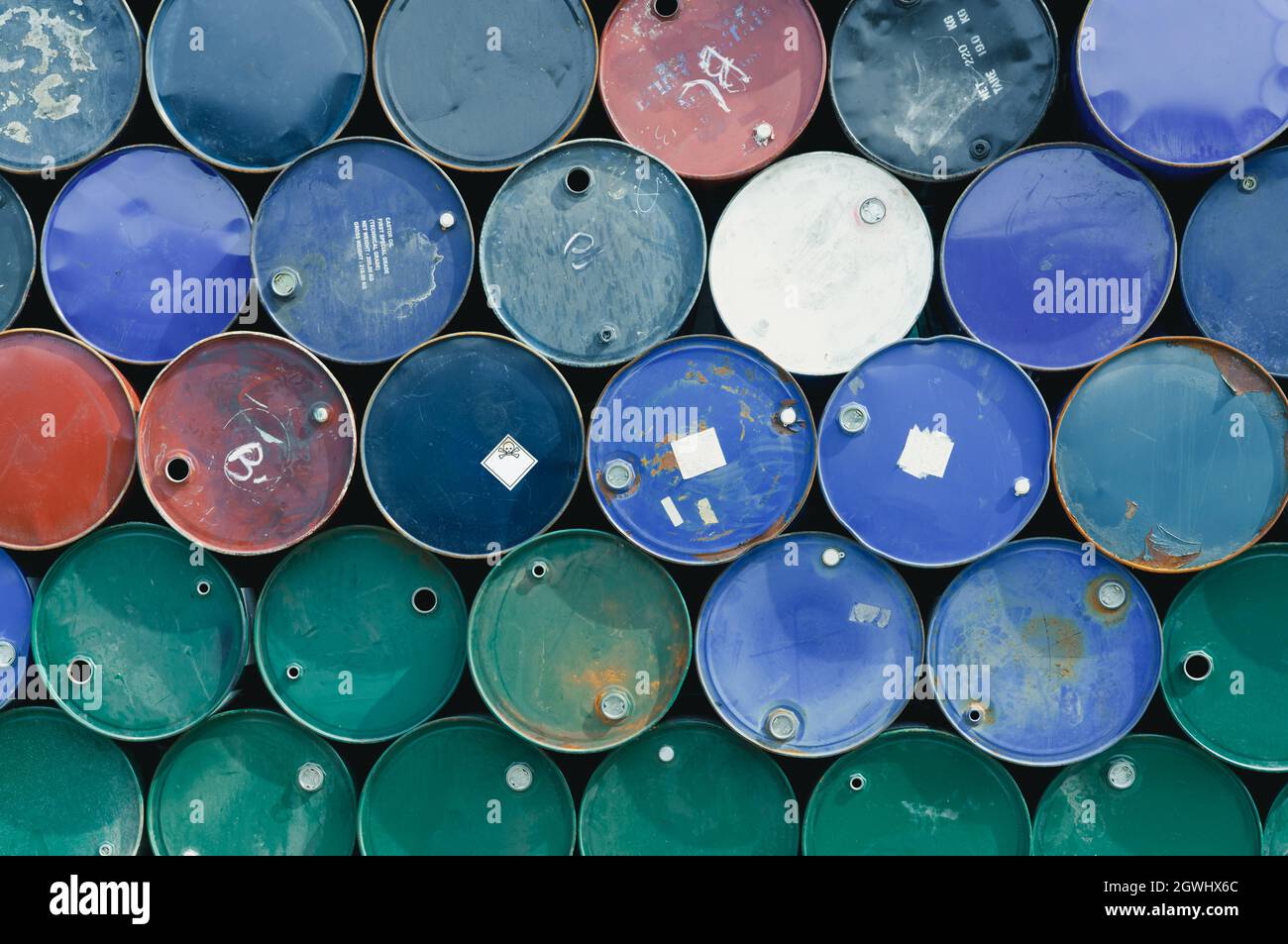 Chemical drum label hi-res stock photography and images - Alamy