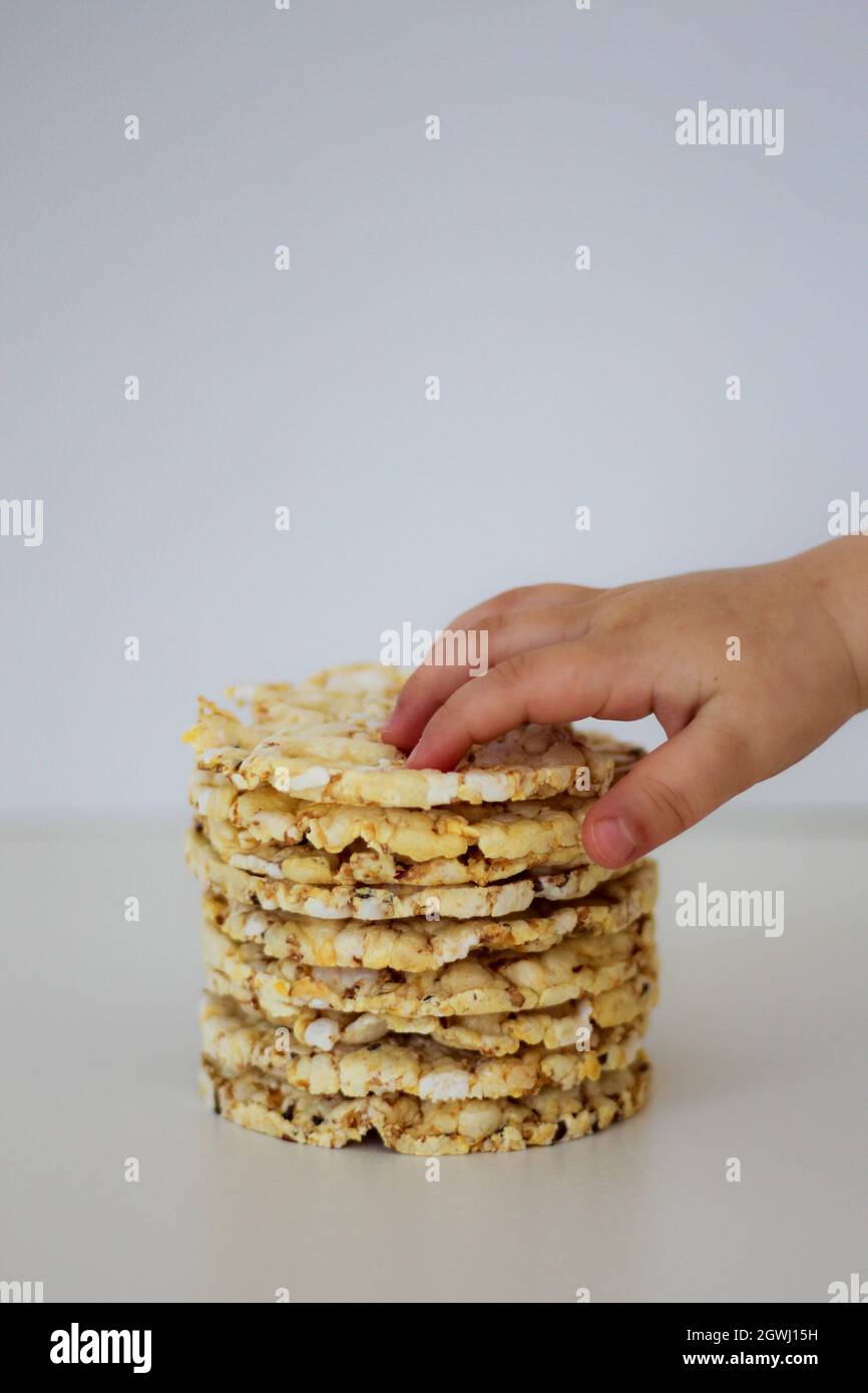 Baby rice cakes hires stock photography and images Alamy