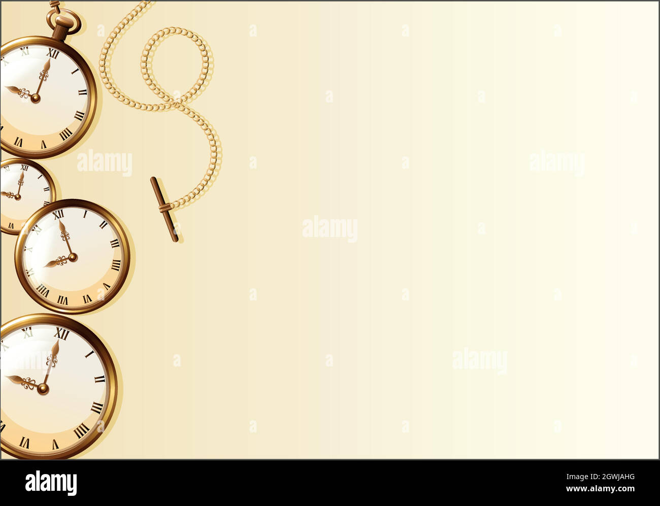 Watch Background Retro Brown wallpaper with retro watch design Stock Vector Image & Art - Alamy