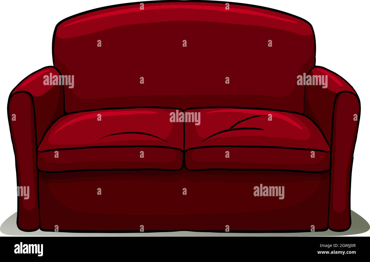A couch Stock Vector