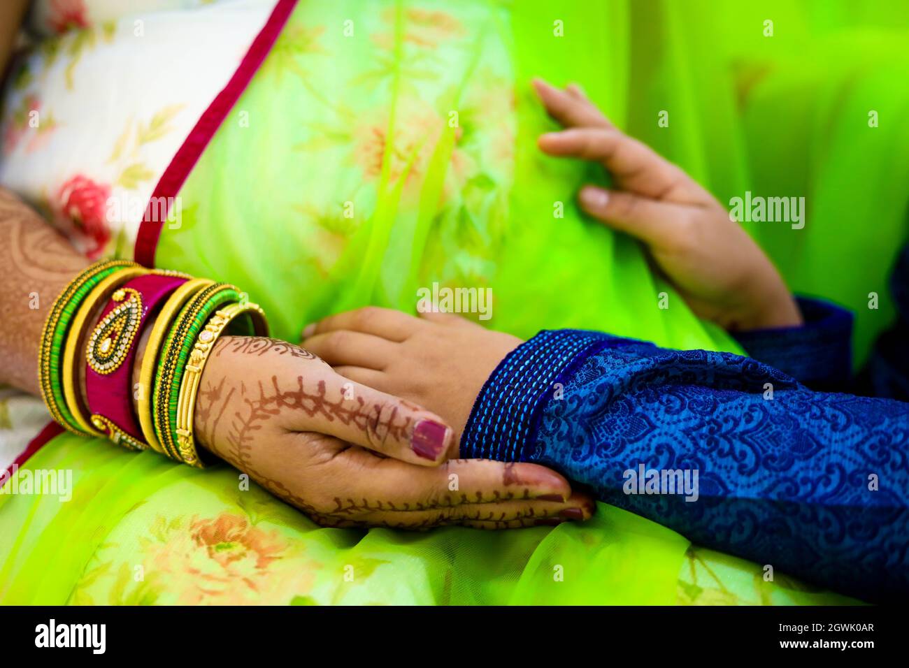 Cradle Of Love Stock Photo Alamy
