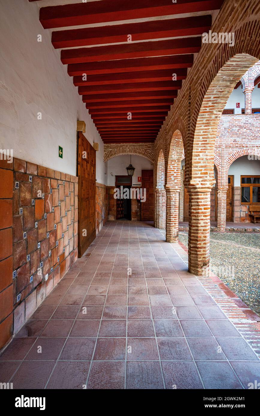 Palace of the Zapata in Llerena, Extremadura in Spain Stock Photo