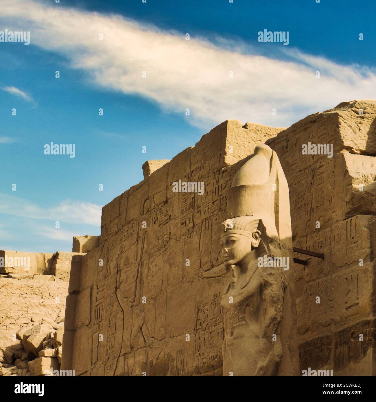 Edfo The details of temple of Edfu Edfo in Egypt Stock Photo - Alamy