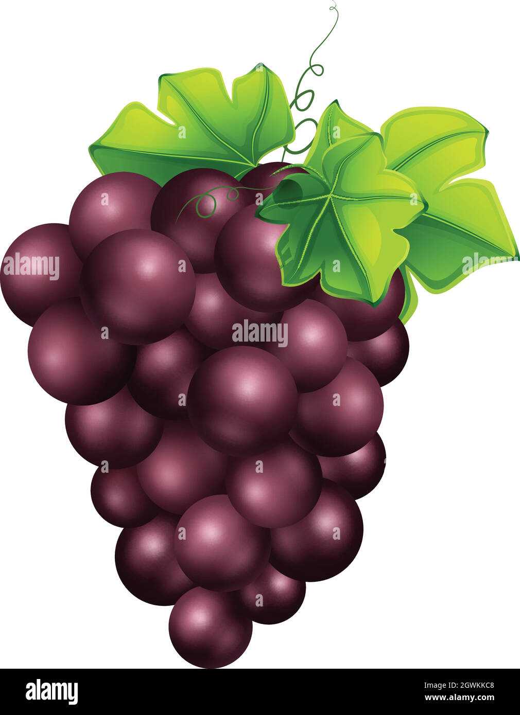 Pixel art bunch grapes icon 32x32 Royalty Free Vector Image