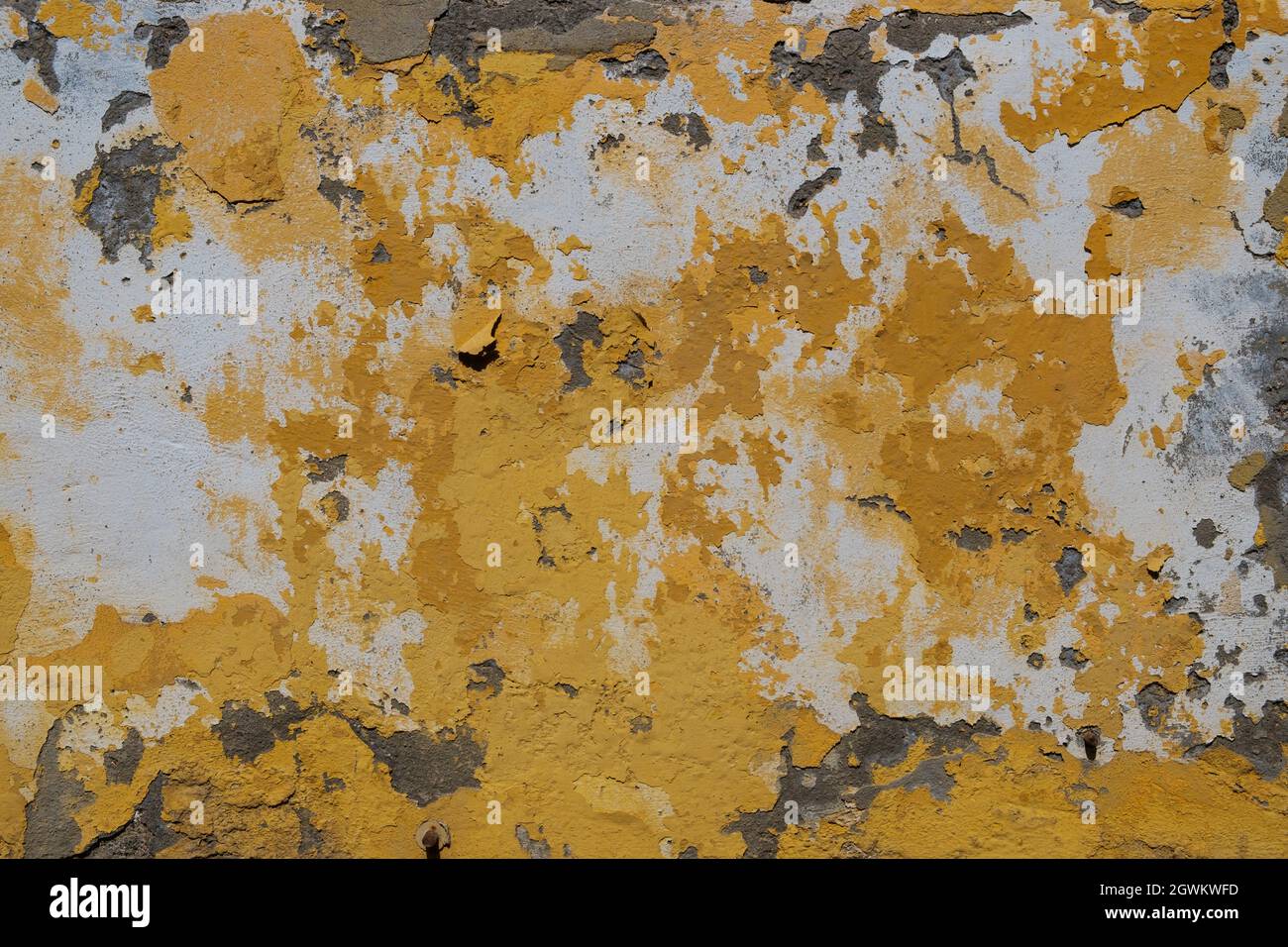 vintage wall background with old plaster - Stock Photo