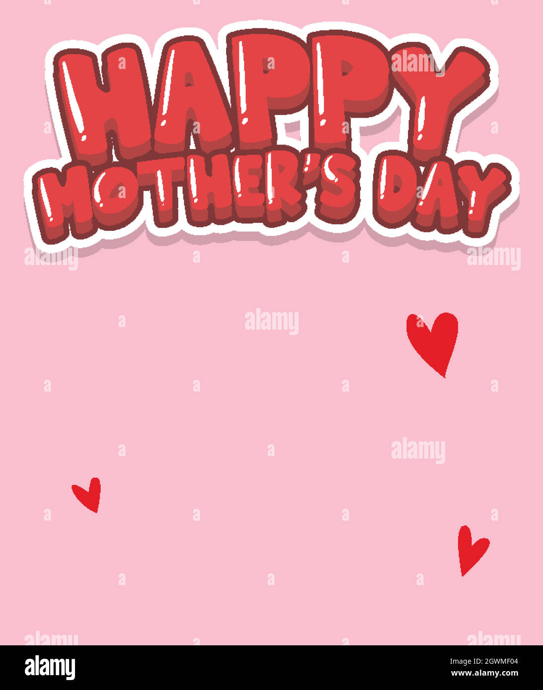 Happy mother's day sign Stock Vector Image &amp; Art - Alamy