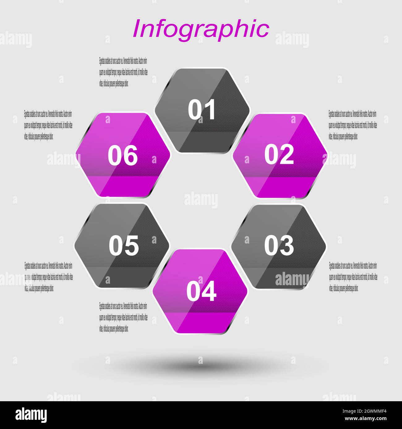 Infographic display template. Idea to display information, ranking and