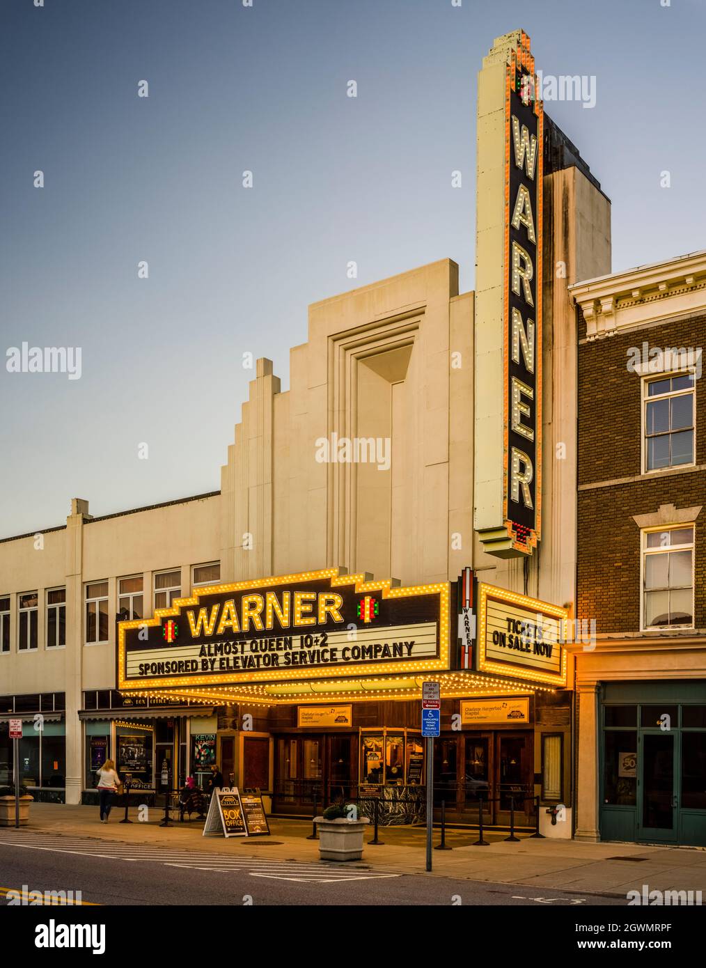 Warner Theatre Torrington, Connecticut, USA Stock Photo Alamy
