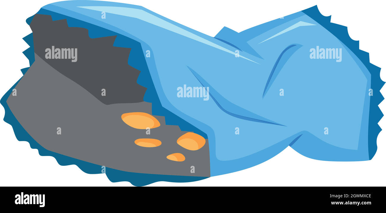 Blue plastic bag with chips Stock Vector Image & Art Alamy