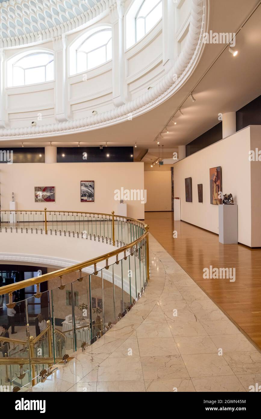 The Fine Arts Gallery of the National Bank of Uzbekistan, also known as the Art Gallery of Uzbekistan, Tashkent, Uzbekistan Stock Photo