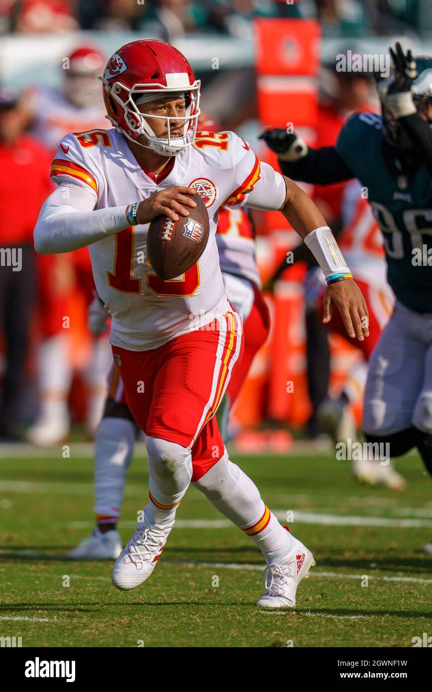 October 3, 2021: Kansas City Chiefs quarterback Patrick Mahomes