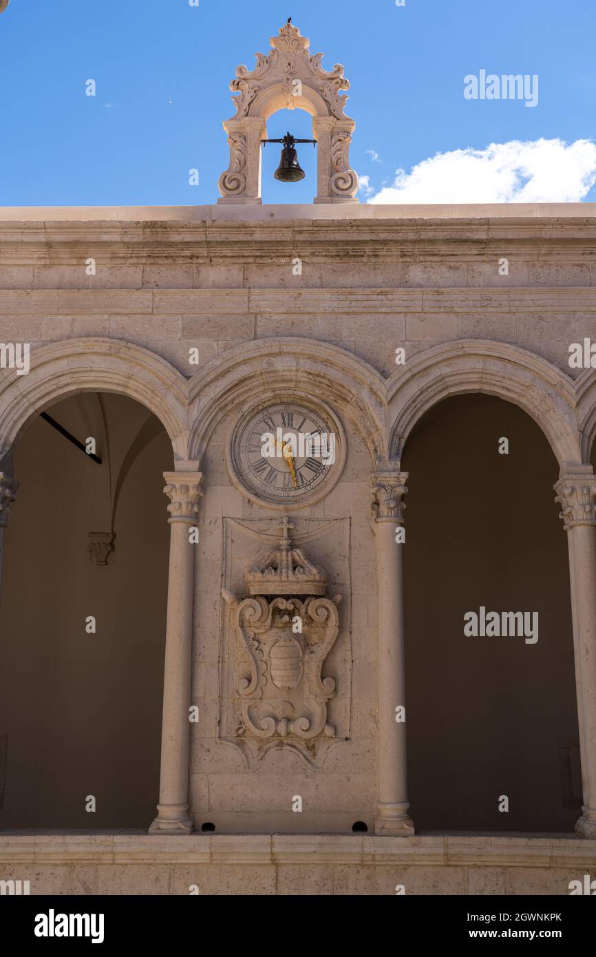 The Rector At Rector Palace The rectors palace in Dubrovnik, Croatia was the residence of the ...