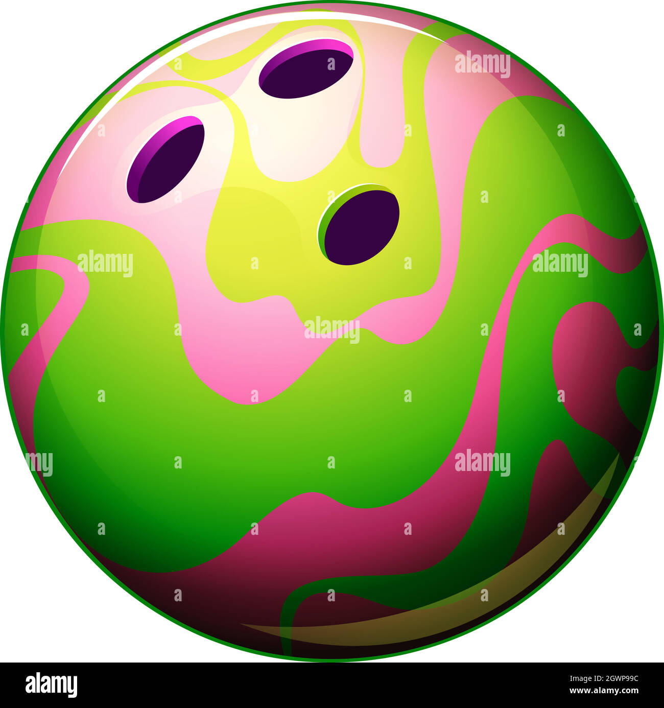 A bowling ball Stock Vector Image & Art Alamy