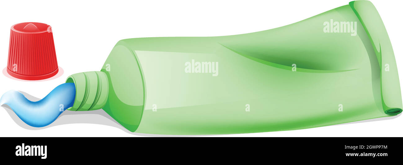 A toothpaste in a tube Stock Vector Image & Art - Alamy
