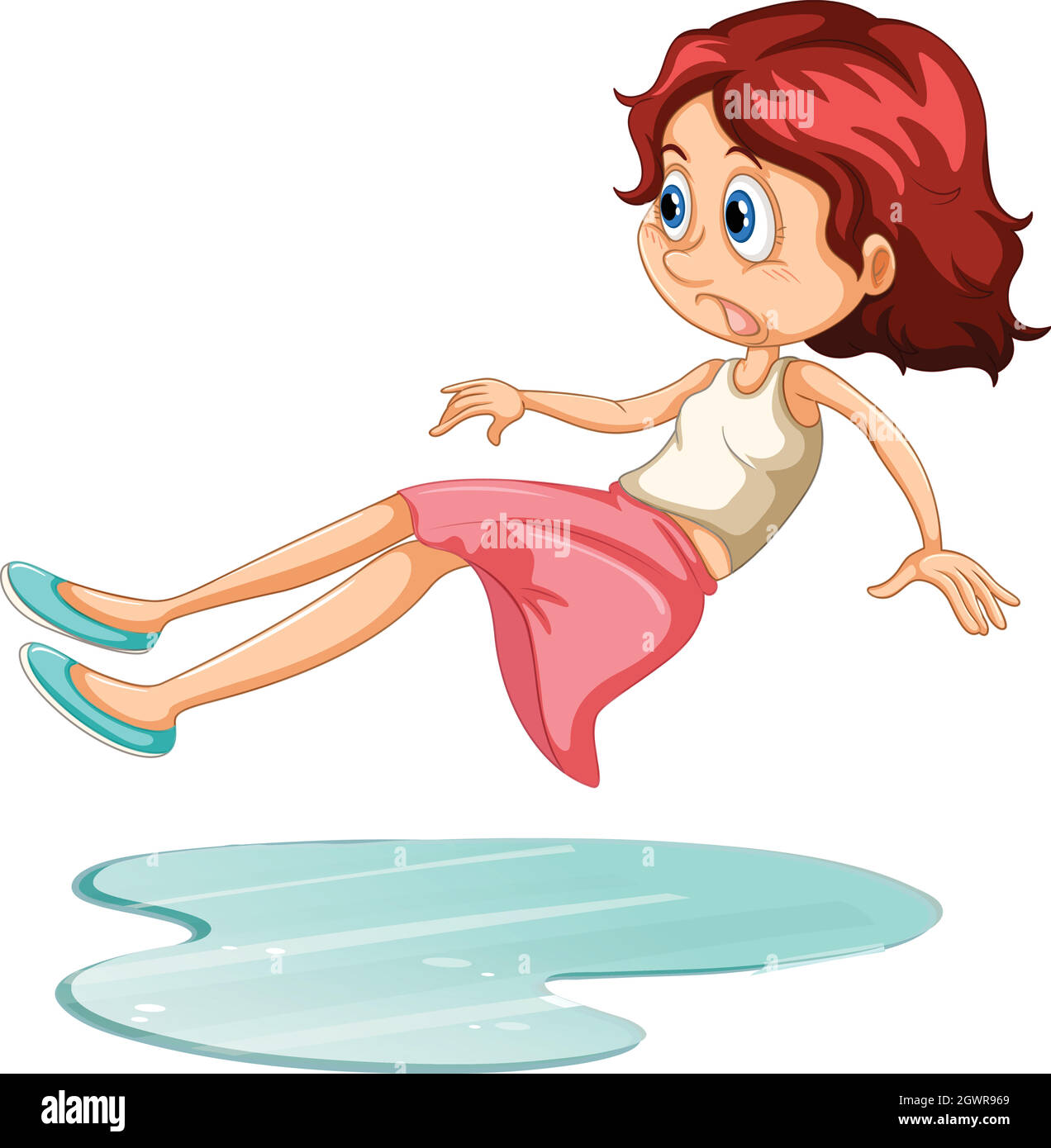 Slip of a girl hi-res stock photography and images - Alamy