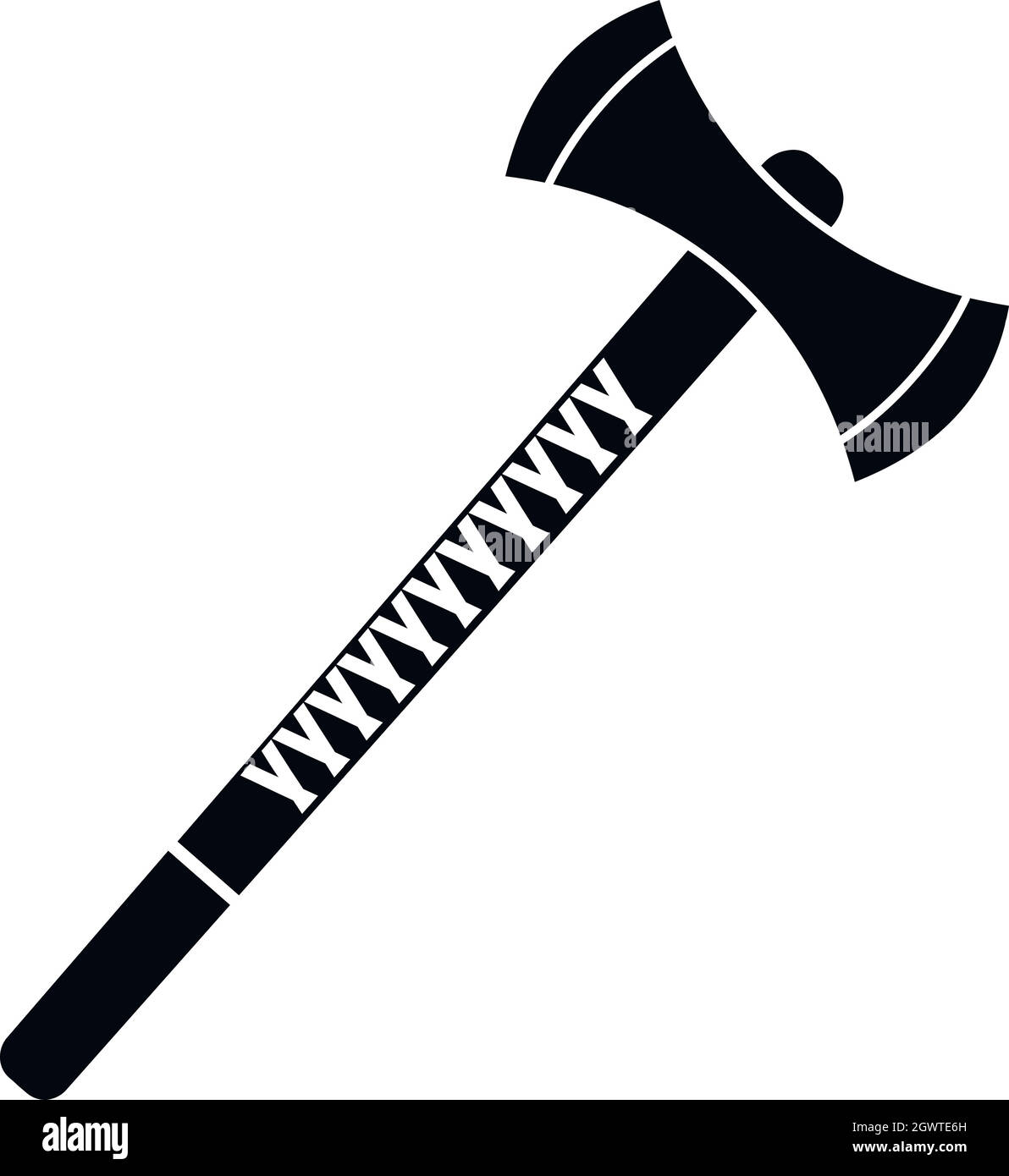 Big ax icon, simple style Stock Vector Image & Art - Alamy