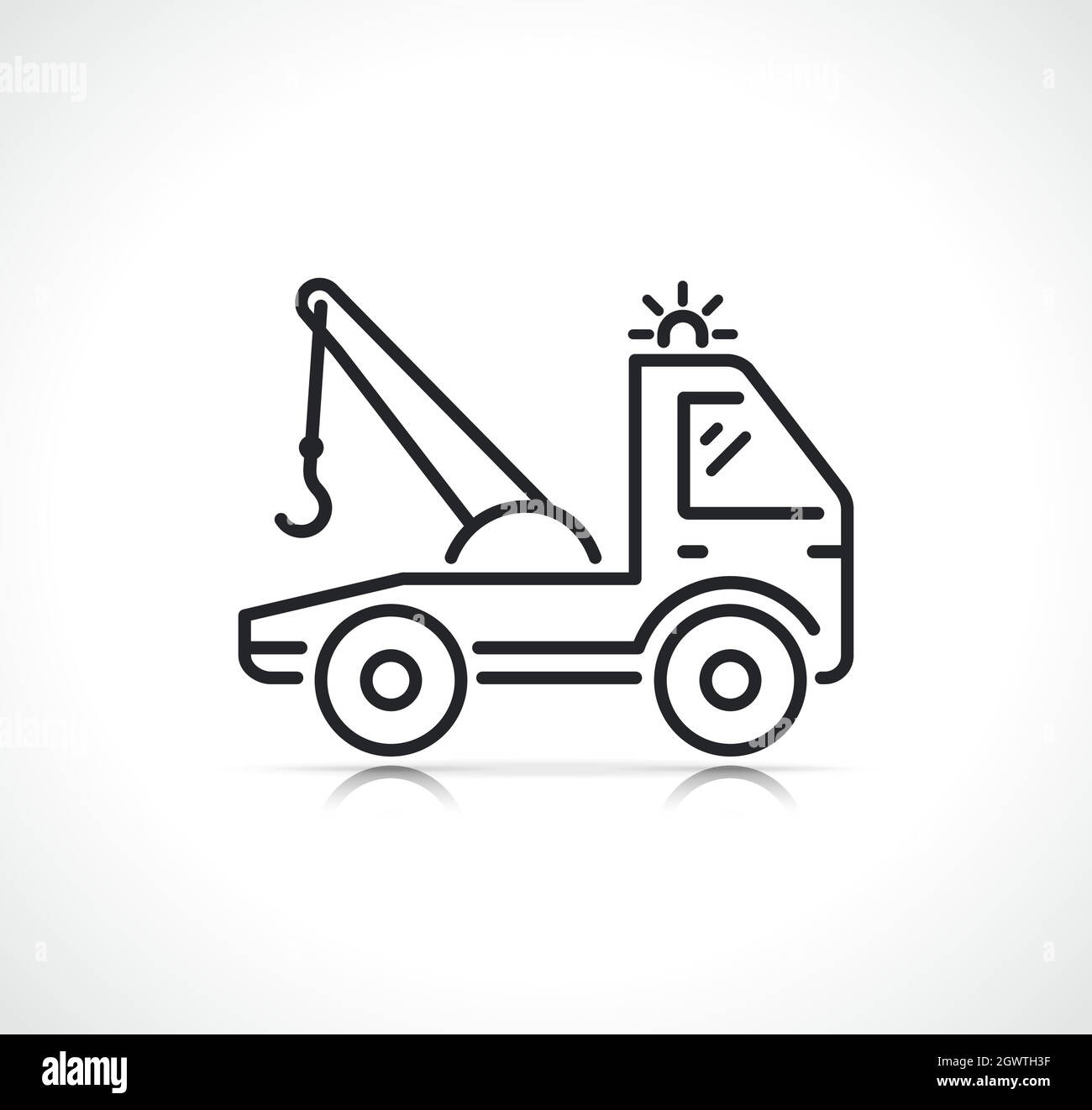 Towing line Stock Vector Images - Alamy