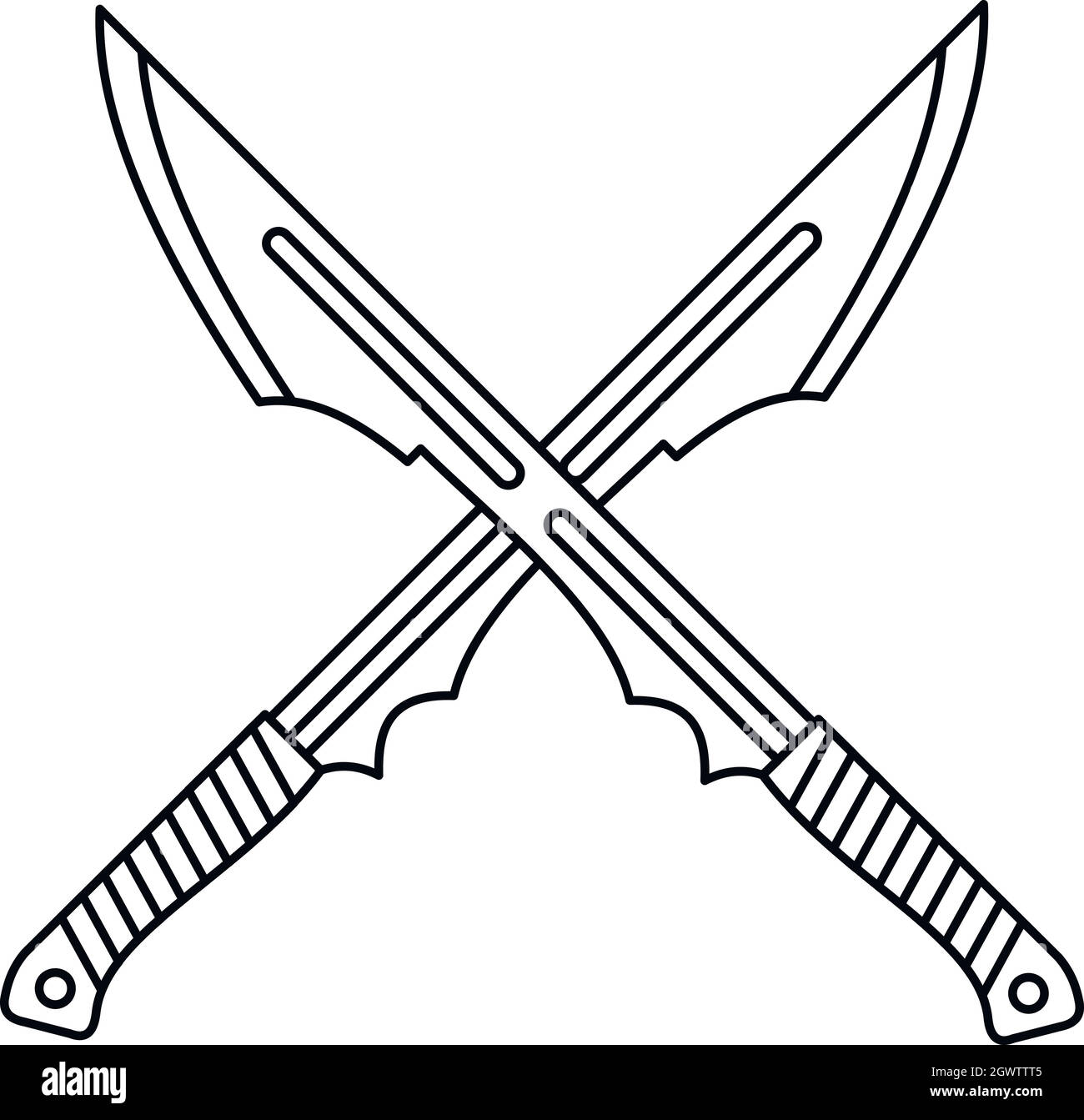 Crossed Swords Clipart by OO87adam on DeviantArt