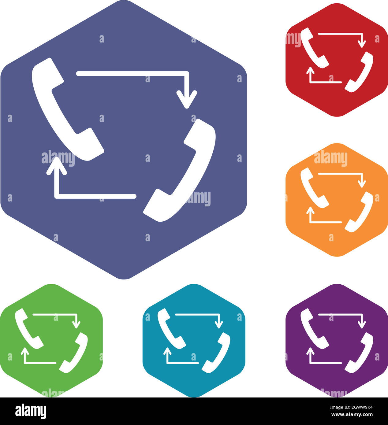 Mobile phone handsets Stock Vector Images Alamy