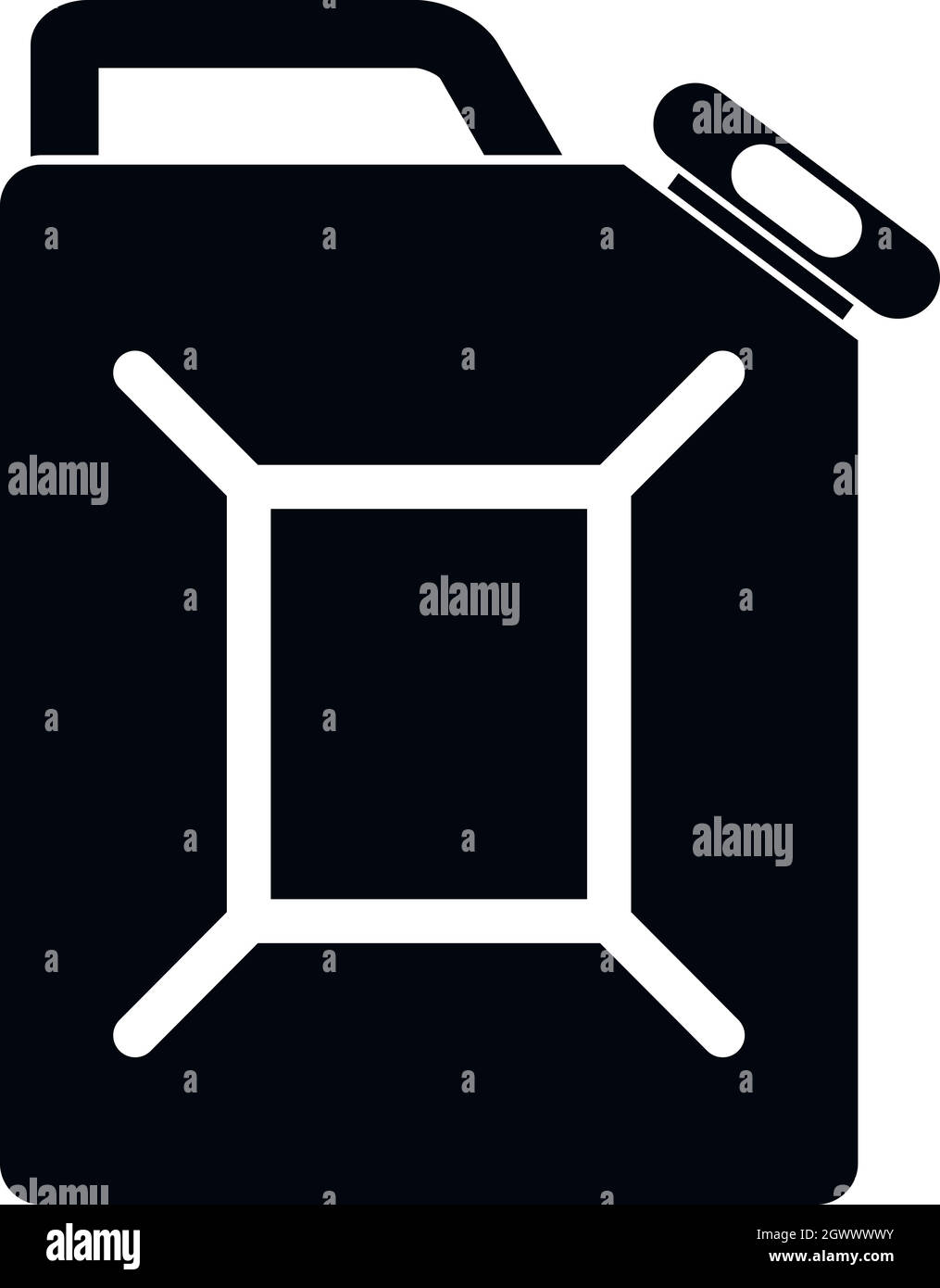 Empty fuel tank Stock Vector Images - Alamy